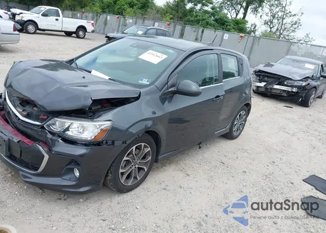 2019 Chevrolet Sonic Lt Auto from USA, damaged, VIN 1G1JD6SB6K4117712